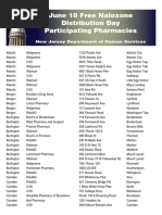 Naloxone Participating N.J. Pharmacies
