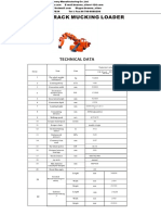 Catalogue of Mucking Loaders