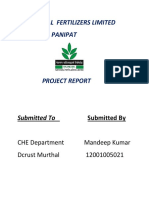 236764180 National Fertilizers Limited Project Report