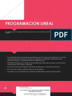 Programacion Lineal