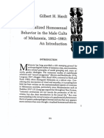 HERDT, Gilbert H. Ritualized Homosexual Behavior in The Male Cults of Melanesia, 1862-1983