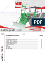 John Deere PDJD 6125.4-6165.4 SHB comando duplo manual