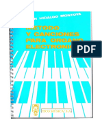 Piano Facil Partituras (Metodo y Canciones Para Organo Pag 1