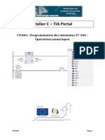 CTIA04 - Programmation Des Automates S7-300 - Opérations Numériques