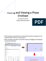 Viewing a phase envelope
