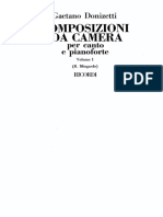 Donizetti Composizioni Da Camera Vol1 PDF