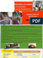 Clase III Mecanica de Rocas Geotecnia