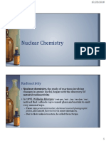 Nuclear Chemistry: Radioactivity