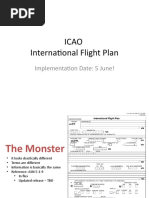 ICAO Flight Plan Presentation