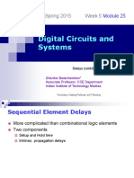 Digital Circuits and Systems: Spring 2015 Week 5