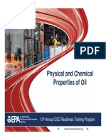 Physical and Chemical Properties of Oil: 15 Annual OSC Readiness Training Program