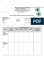 Formulir Monitoring Pasien Rujukan Di Ambulance