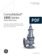 1900 Series Safety Relief Valve Spec Data Gea20256d