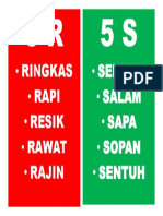 Ringkas Rapi Resik Rawat Rajin Senyum Salam Sapa Sopan Sentuh