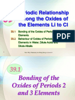 Ch39 Periodic Relationship Among The Oxides