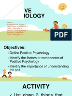 Positive Psychology