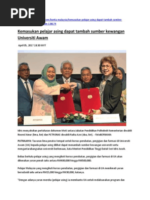 Kesan Kemasukan Pelajar Asing Pdf