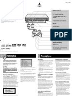 Playstation2 Scph30003 Instruction Manual