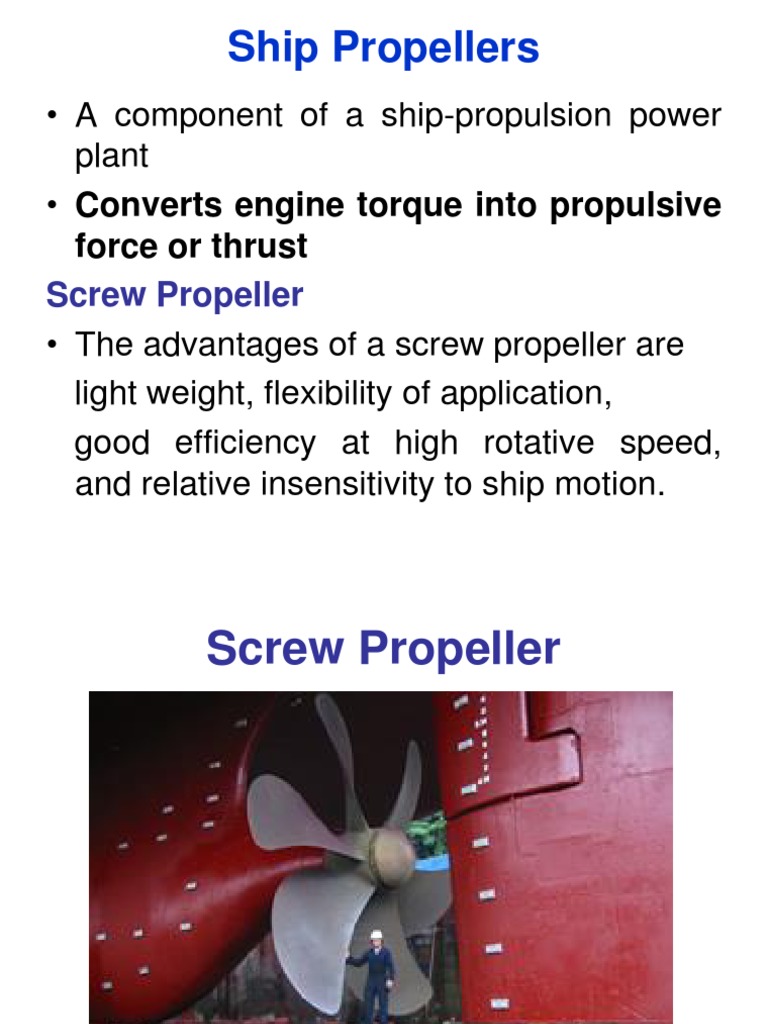 Types of Propellers PDF Propeller Propulsion