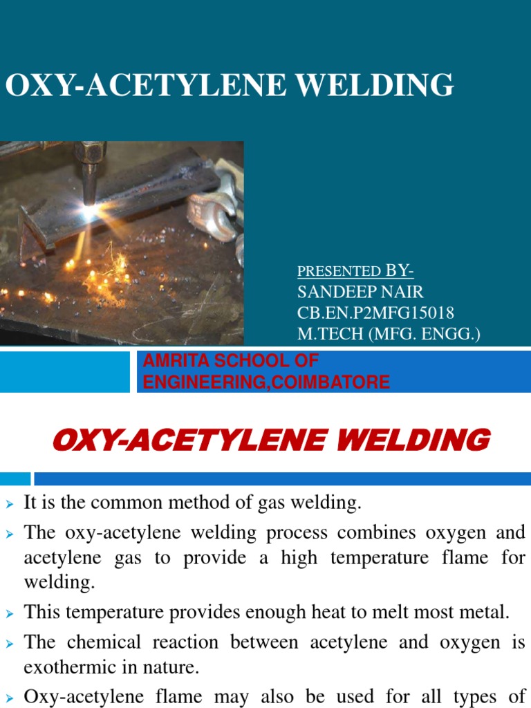 Oxyacetylene Welding | PDF | Welding | Construction
