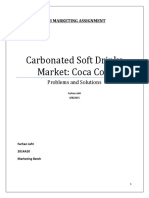 Carbonated Soft Drinks Market Coca Cola