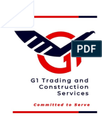 G1 Trading and Construction Services