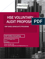HSE VOLUNTARY AUDIT PROPOSAL