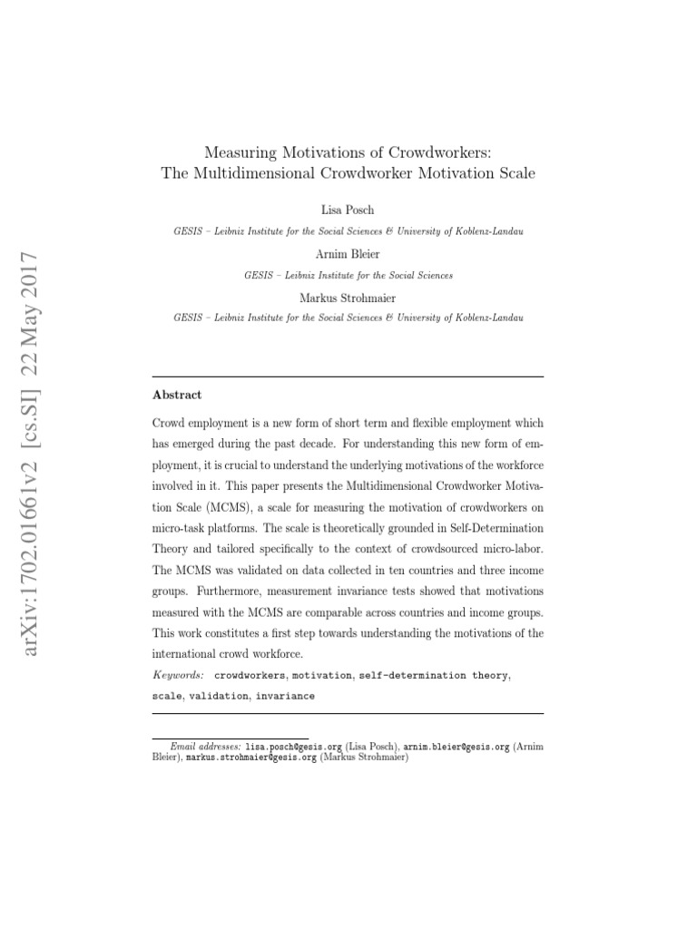 Motivation Thesis | PDF | Motivation | Motivational