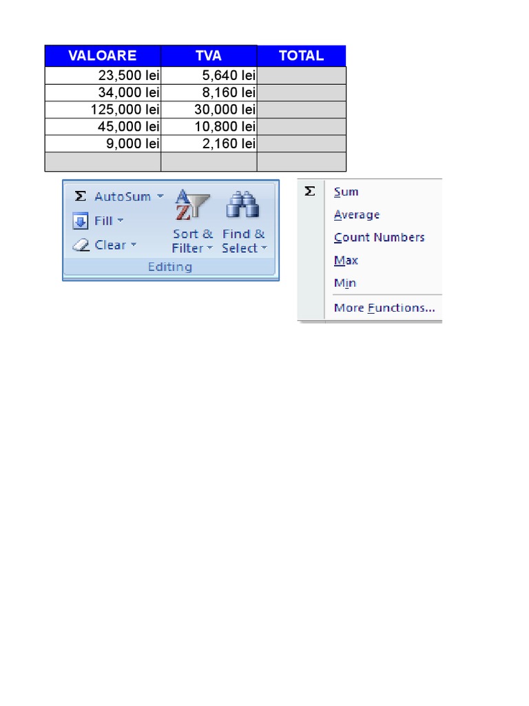 CURS 4 - Functii Matematice, de Rotunjire Si Statistice | PDF