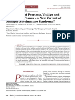 Coexistence of Psoriasis, Vitiligo and Oral Lichen Planus - A Rare Autoimmune Syndrome