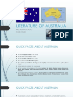 Literature of Australia Report