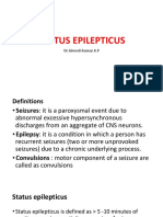 Status Epilepticus by Dr Gireesh Kumar K P 