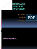 Earth Quake Resistant Structure