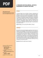 Em busca do setor sem fins lucrativos. I