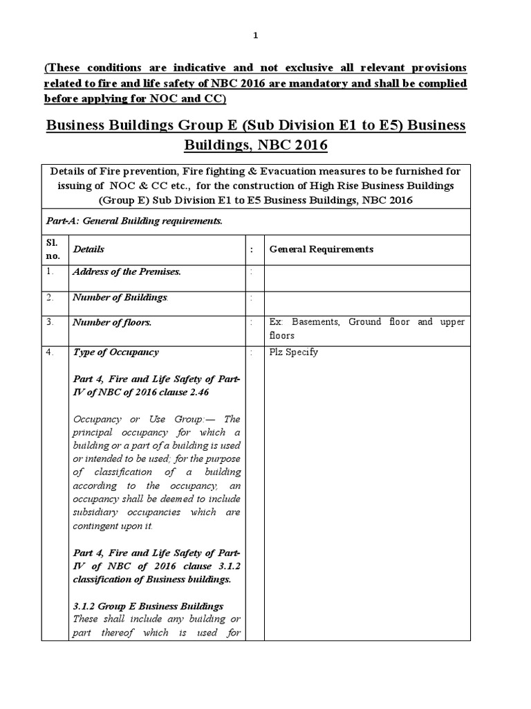E1 Group Business Building Guidelines | PDF | Stairs | Elevator