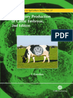 Laboratory Production of Cattle Embryos, 2nd Edition (VetBooks - Ir)