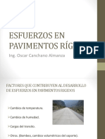 Esfuerzos y deformaciones en pavimentos Rígidos