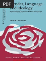 Gender, Language and Ideology - A Genealogy of Japanese Womens Language (Nakamura) Libro