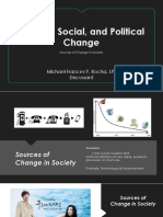 Cultural, Social, and Political Change: Michael Frances P. Rocha, LPT Discussant
