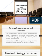 Strategy Implementation and Execution