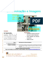 Folheto de divulgação de Formação em Comunicação e Imagem