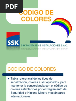 01 Codigo De Colores Naturaleza