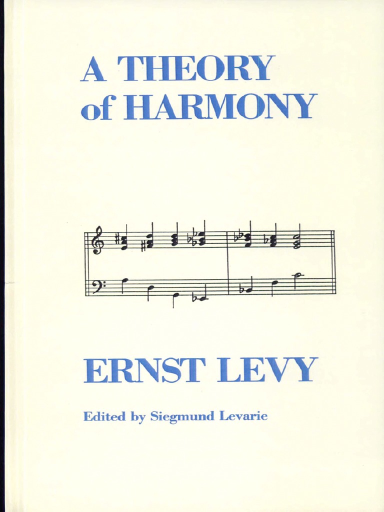 A Theory Of Harmony Ernst Levy Pdf