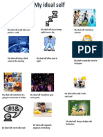 My Ideal Self Usally Take Your Pet For A Walk My Ideal Self Always Sleeps Eigth Hours A Day My Ideal Self Sometimes Exercise