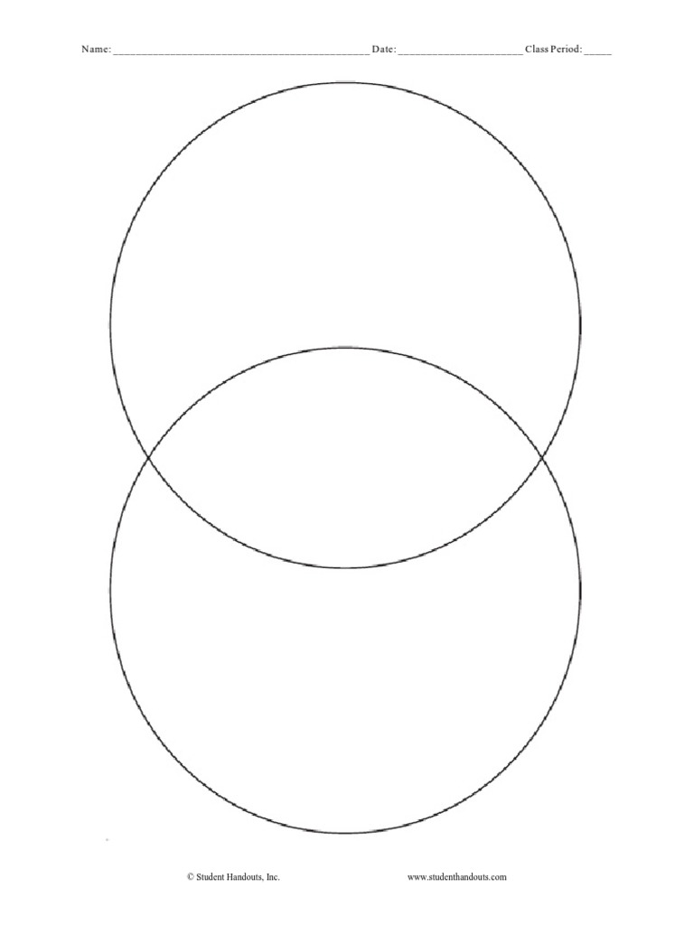 Venn Diagram Template 06 | PDF