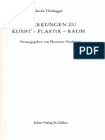 01 Martin Heidegger - Bemerkungen Zu Kunst - Plastik - Raum (1964) PDF