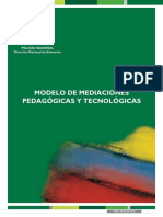 Modelo de Mediaciones Pedagogicas y Tecnologicas