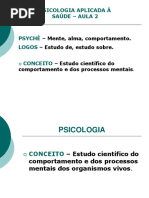 Psicologia Aplicada à Saúde