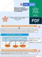 DILIGENCIAMIENTO DE LA MATRIZ DE IDENTIFICACIÓN DE ASPECTOS Y VALORACIÓN DE IMPACTOS AMBIENTALES SDA (SECRETARIA DISTRITAL DE AMBIENTE)