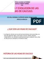 Historia Hojas de Excel